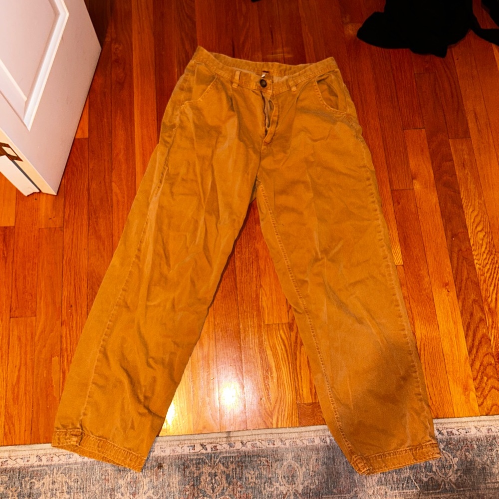 Brown free people pants